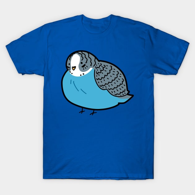 Chubby Budgie T-Shirt by saradaboru